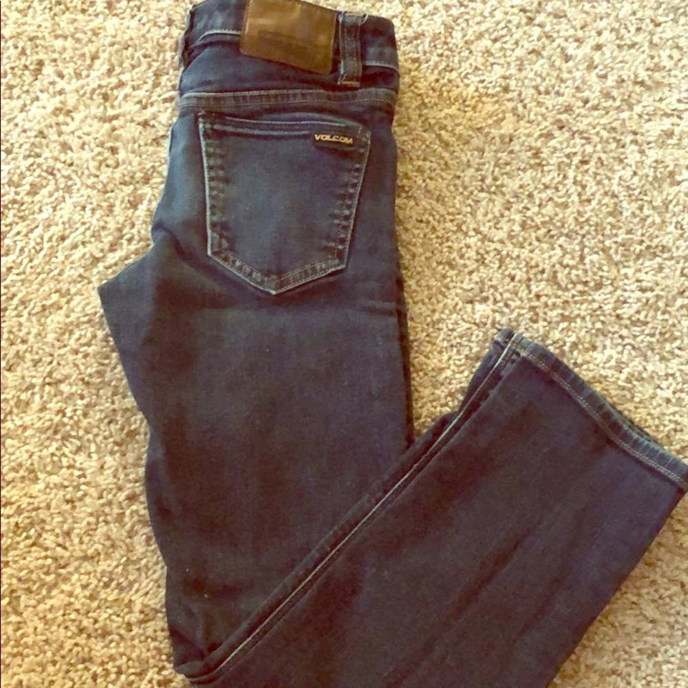 Boys Volcom Vorta slim straight jeans